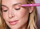 Model applying shadow stick