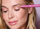 Model applying shadow stick