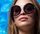 Model wearing sunglasses