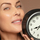 woman with clock