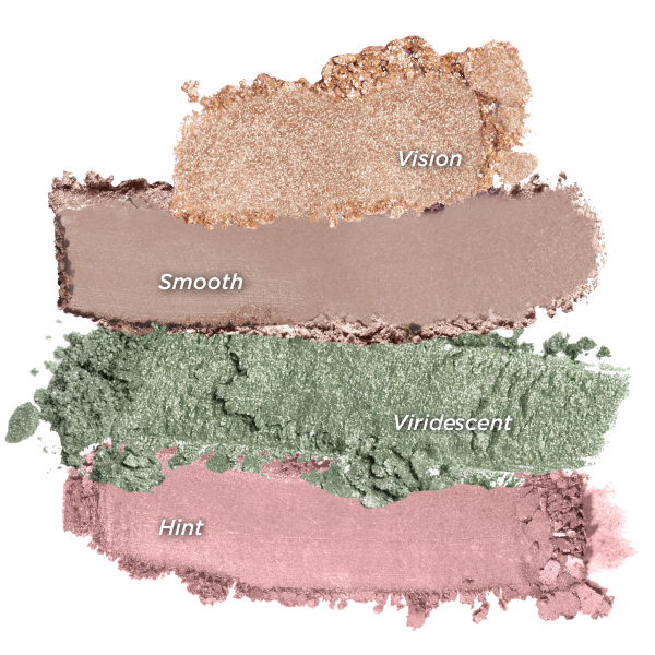 merle norman green aura shadow palette swatches