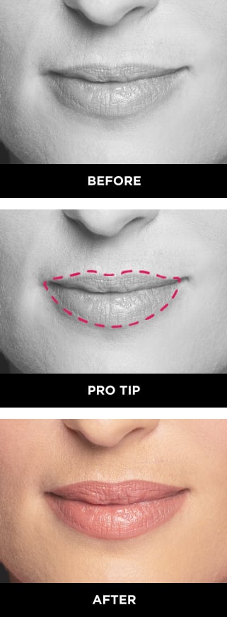 thin top lip guide