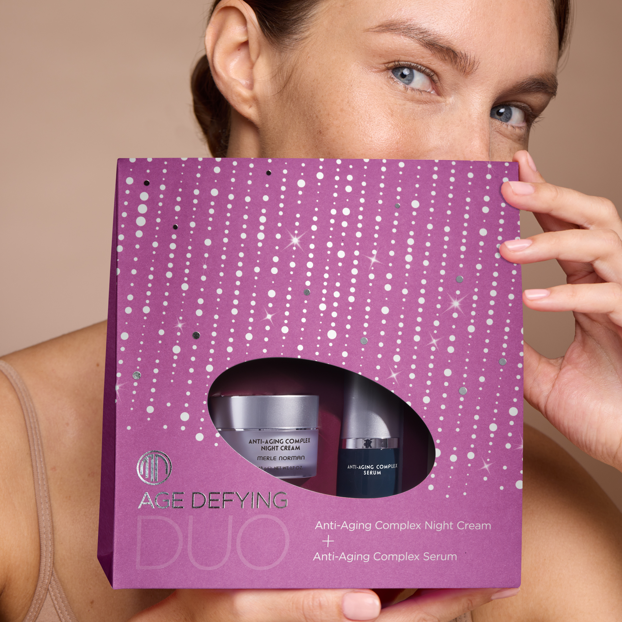 Age Defying Duo | Anti-Aging Skincare Gift Set, Serum & Night