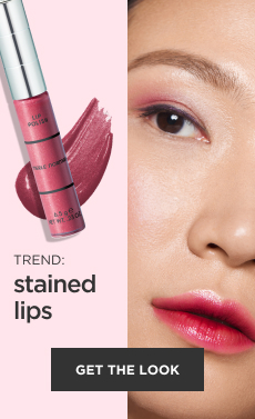 trend: stained lips